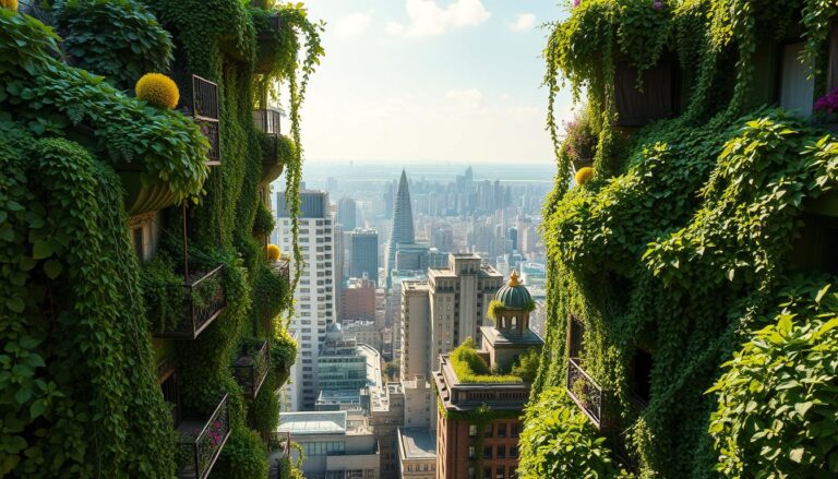 Begrünte Dächer und Fassaden