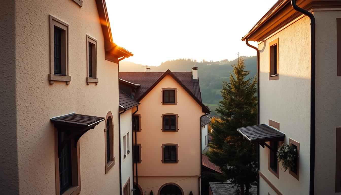 Fassadensanierung in Österreich - Putzarten und Dämmvarianten