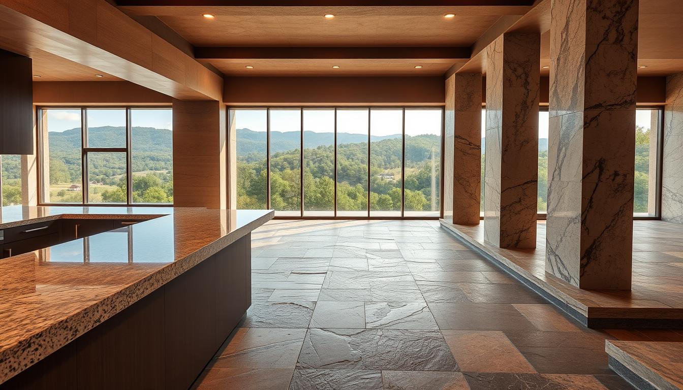 Naturstein im Hausbau - Granit, Schiefer und Marmor im Einsatz