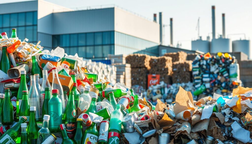 Recycelte Materialien