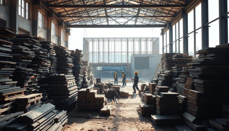 Recycling von Baumaterialien