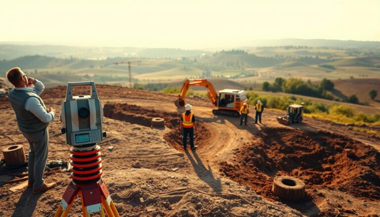 Vermessung Bodenuntersuchung