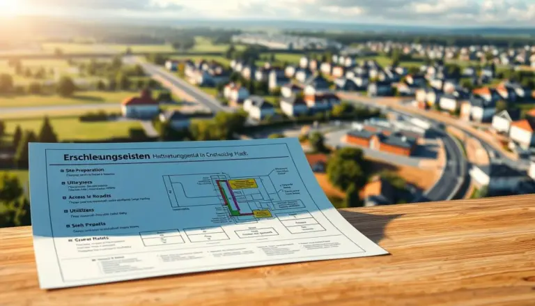 Erschließungskosten - welche Posten auf Bauherren zukommen
