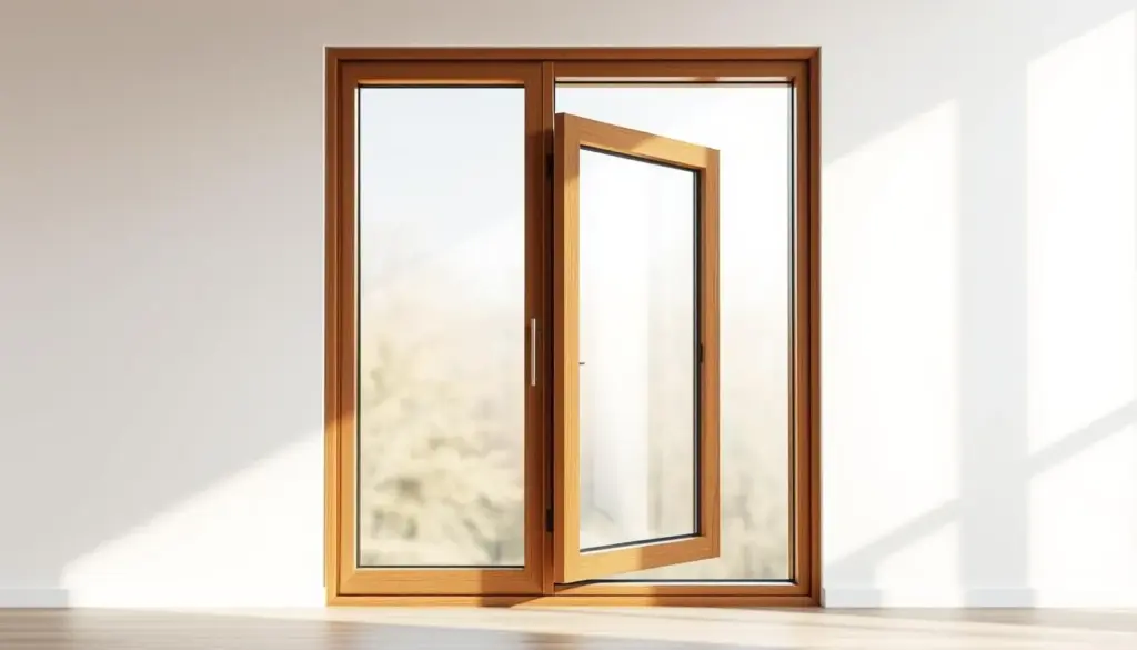 Holz-Aluminium-Fensterrahmen
