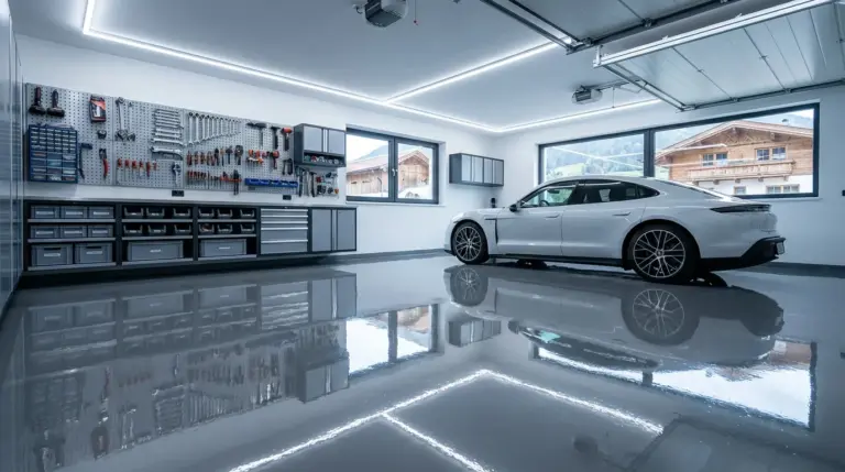Epoxidharz-Bodenbeschichtung - Kosten, Verarbeitung und Tipps für Garage und Keller