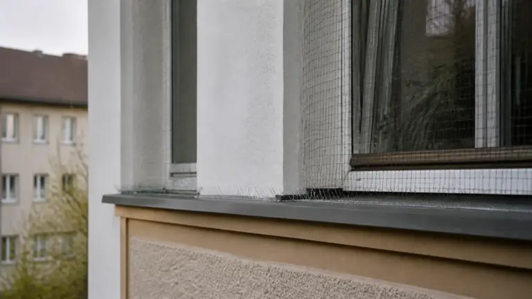 Taubenabwehr an Balkon, Dach und Fassade