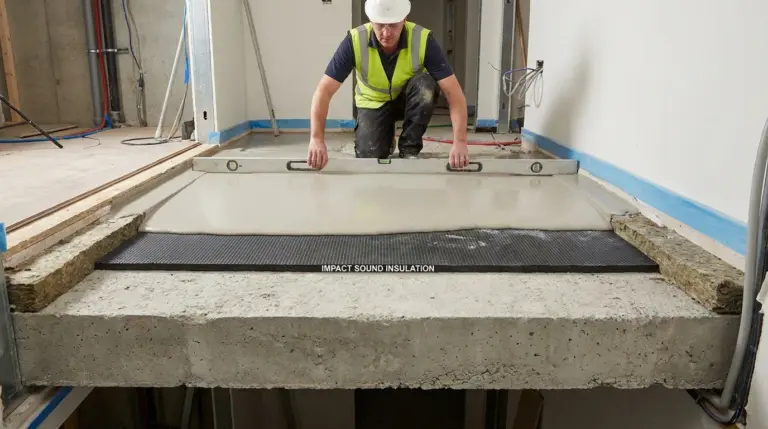 Trittschalldämmung und Schallschutz im Haus - Aufbau, Materialien und ÖNORM-Werte