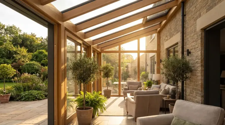 Wintergarten Kosten - Preise pro m2, Materialien und Spartipps in Österreich
